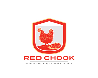 Red Chook Free Range Chicken Logo