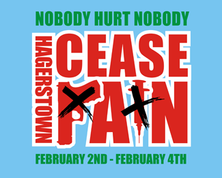 Hagerstown Cease Pain Poster