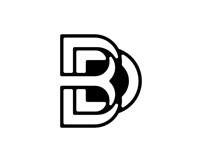 Letter BD DB Logo