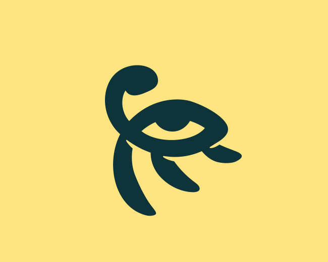 Turtle eye logo