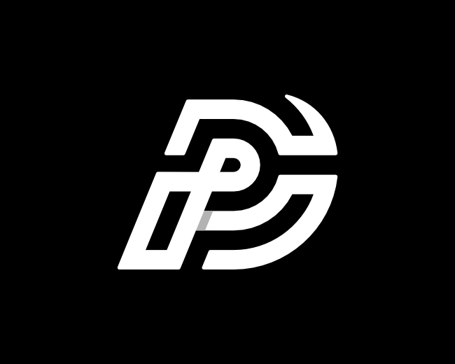 PD Or DP Letter Logo