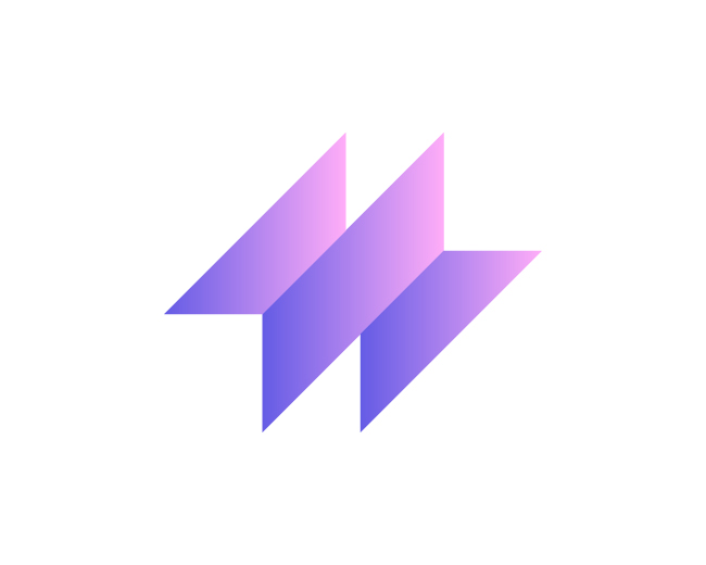 Abstract Gradient Logo Mark