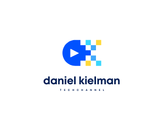DK letter logo icon