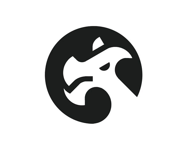 Dragon logomark design