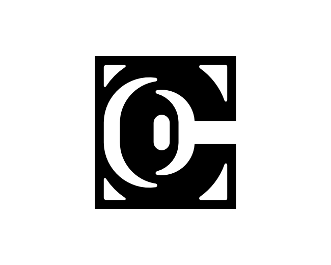 Letter CO OC Logo