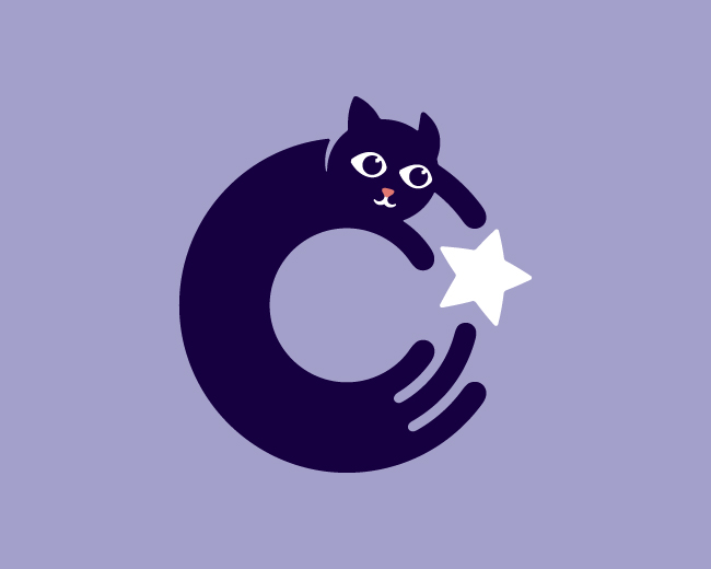 Playful Cat ðŸ“Œ Logo for Sale