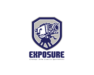 Exposure Vintage Film Camera Specialist Logo