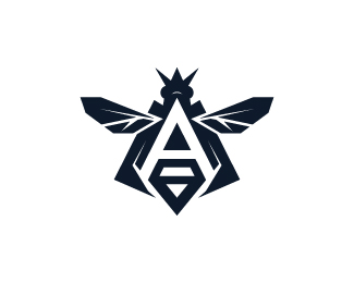 Imperial A Bee Emblem Logo