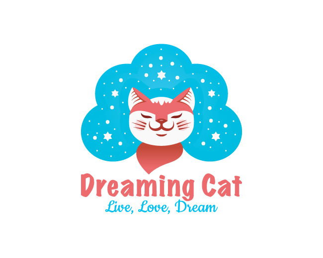 Dreaming Cat Logo