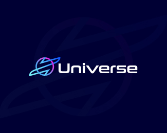 universe logo design