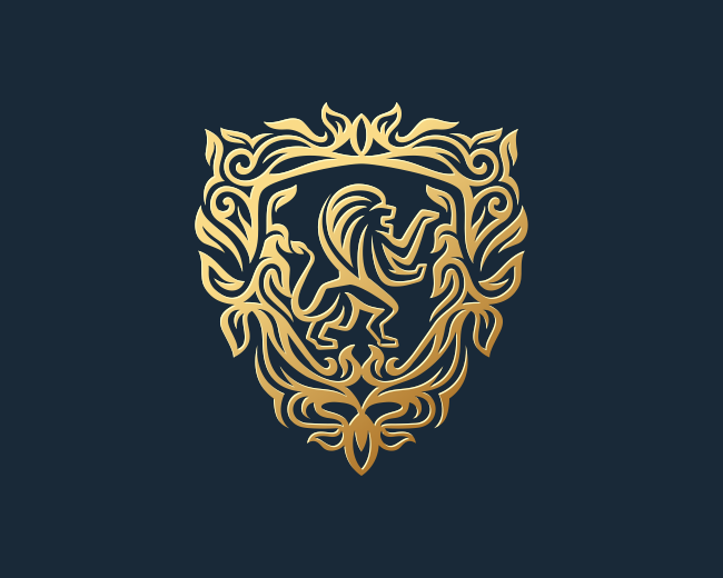 Heraldry Lion Logo