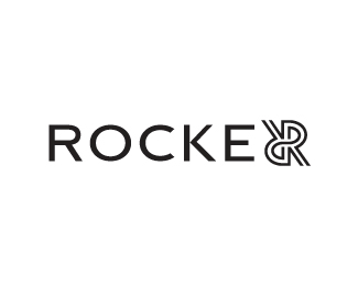 R Monogram Logo Style