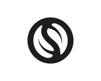 Symmetrical Leaves Logo Design