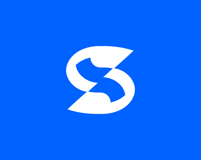 Modern Abstract SZ Letter Logo For Tech Brand