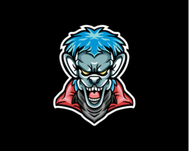Wolf Monster Esport Logo
