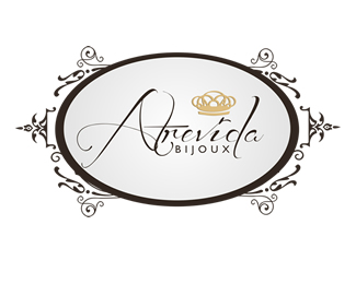 Logo para loja de bijouteria ATREVIDA BEIJOUX