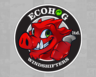 Ecohog Logo Design