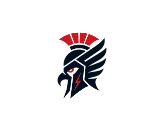 Thunder Spartan Eagle Logo