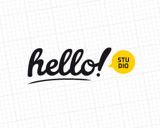 Hello logo | Branding & Logo Templates ~ Creative Market