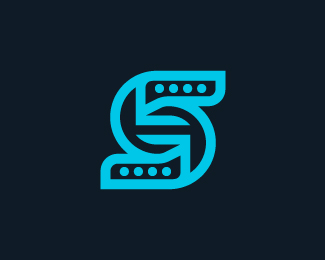 Letter S Chat Logo
