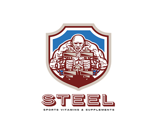 Steel Sports Supplements and Vitamins Logo