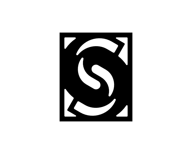 Letter S Frame Logo
