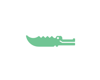 Crocodile Knife Logo