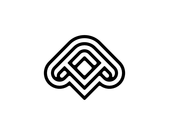 Letter A Stingray Logo