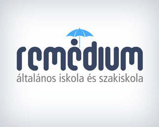 Remedium logo concept
