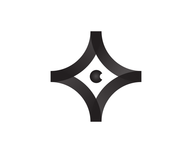 Minimal Star Inspired Eye Logo
