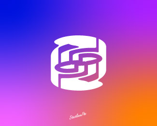 Abstract Interlinked Logo Mark