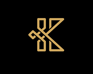 Elegant Letter K  Logo