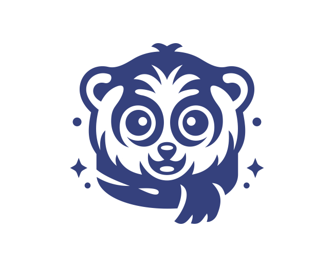 Winter Scarf Loris Cute Logo