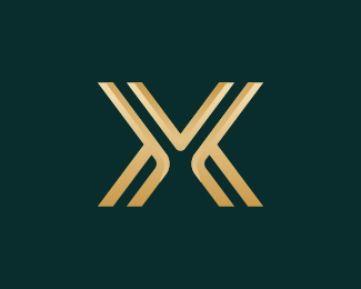 Luxury Letter X Logo