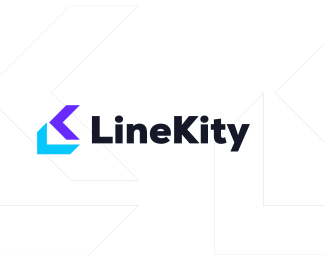 L K Logo - L Mark - K Mark - Linekity Logo