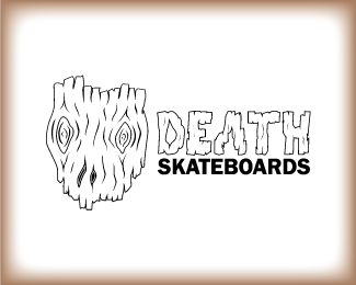 DEATH skateboards B&W