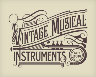 vintage musical instruments