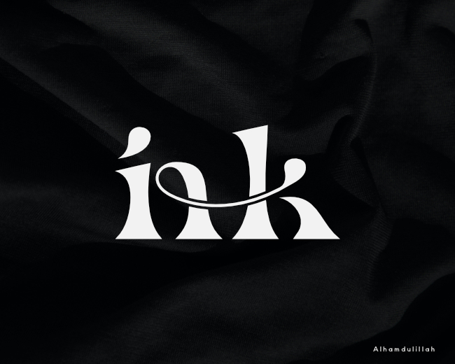 Ink - Typography Logo