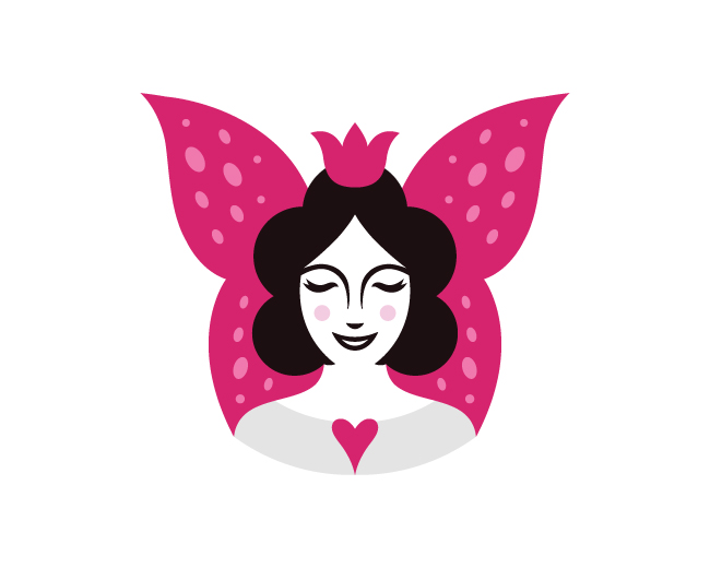 Butterfly Lady Logo