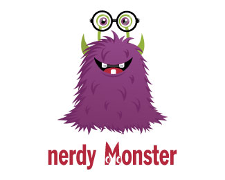 nerdy monster