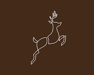 Deer in two lines