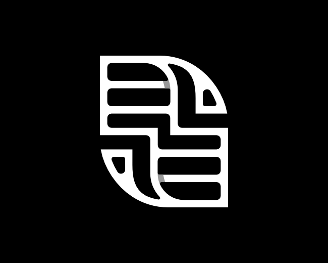 Letter S Geometric Logo