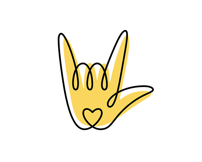 Love You Gesture ðŸ“Œ Logo for Sale