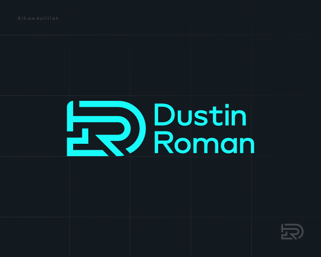 Dustin Roman - D R Monogram Logo
