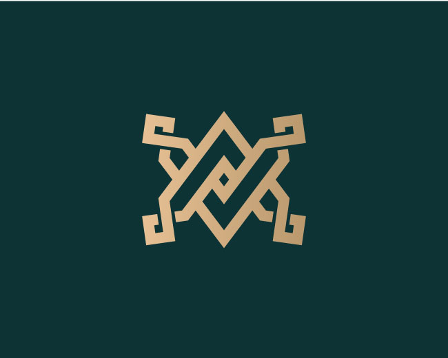 Letter A And V Monogram Logo