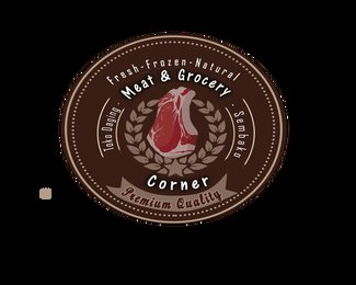 Fresh Meat Shop With Rounded Model