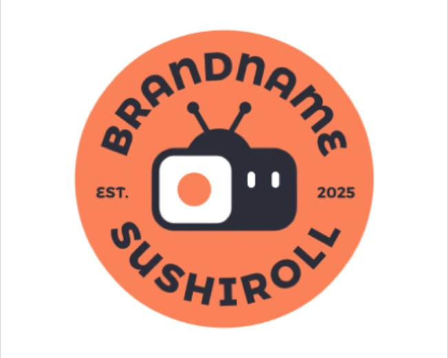 Sushi TV Robot Exclusive Logo Design for Sale by A