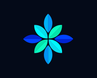 Unsold Modern Flower Logo