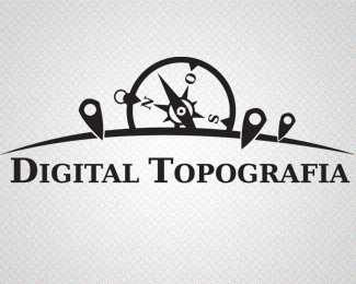 Logomarca da empresa Digital Topografia