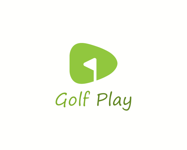 Golf Play Logo | Modern Golf Club & Sports Logo